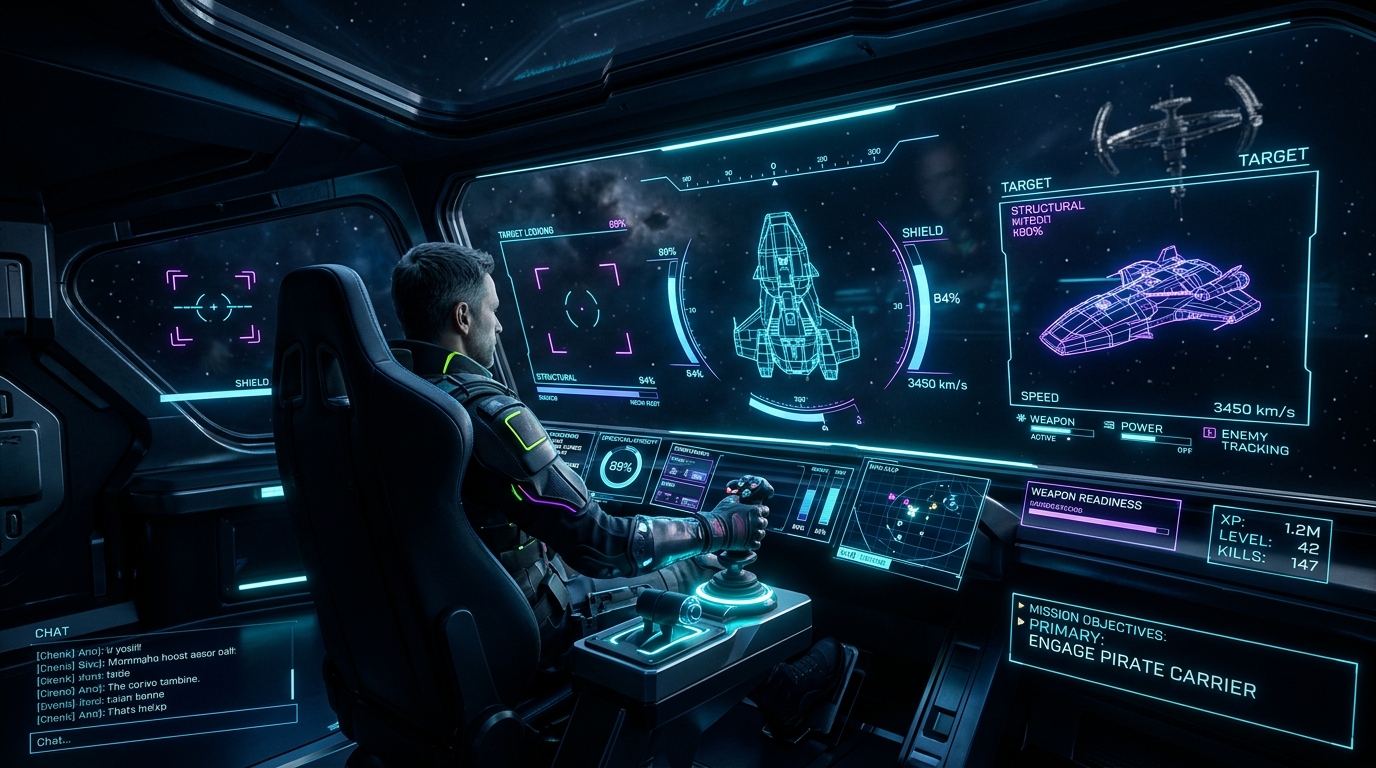 Briantest Futuristic Cockpit